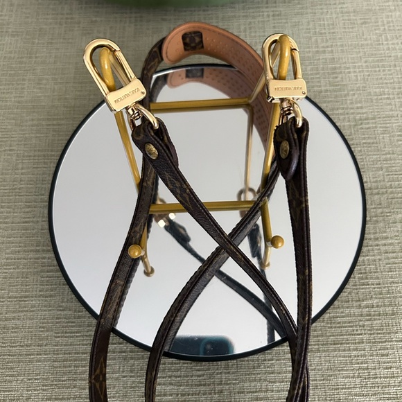 LOUIS VUITTON AUTHENTIC MONO LEATHER BAG STRAP OR BELT - Picture 5 of 9